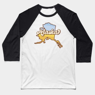 Alaska Retro Baseball T-Shirt